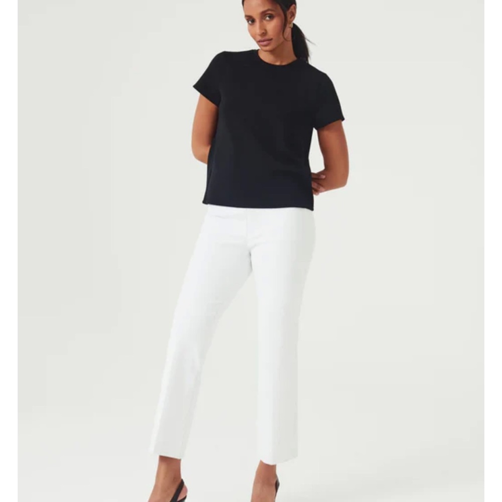 NWT Spanx, Kick Flare Pant - White